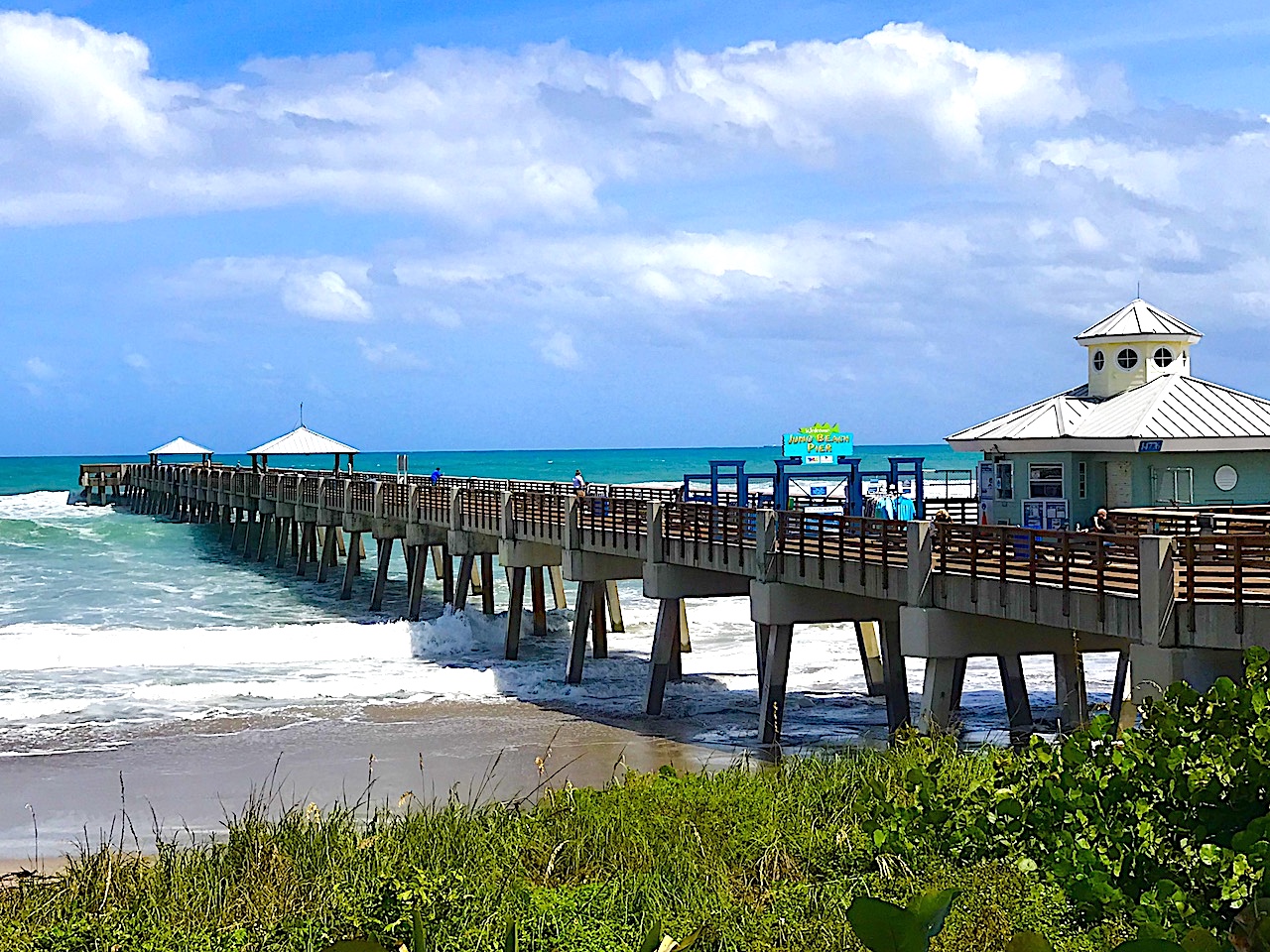 Spending The Day At Juno Beach Pier All Around The Bend